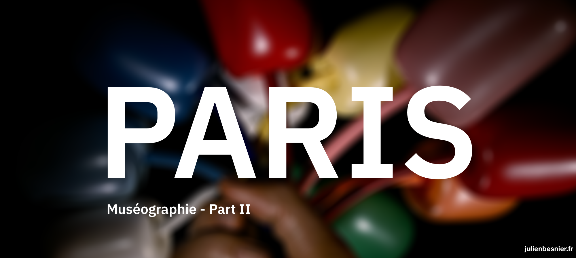 Une série de photo autour de la couleur