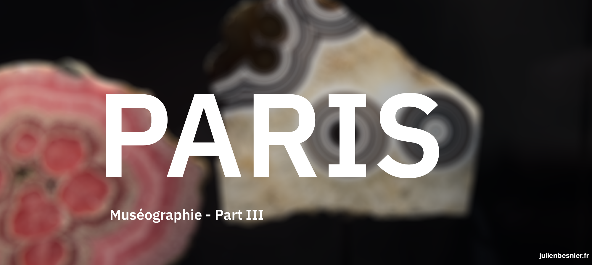 Une série de photos sur le thème de la beauté du minéral.