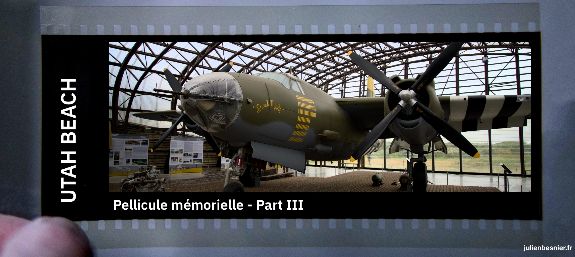 Utah Beach, l'opération logistique : Zoom sur un bombardier du débarquement en Normandie.